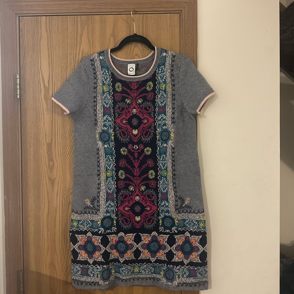 Anthropologie Kaleidoscope Sweater Dress S